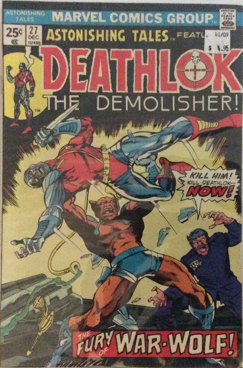 Astonishing Tales (1970)#27 - Marvel Comics Group (27 - Dec 1974) comic book collectible [Barcode 759606065530] - Main Image 2