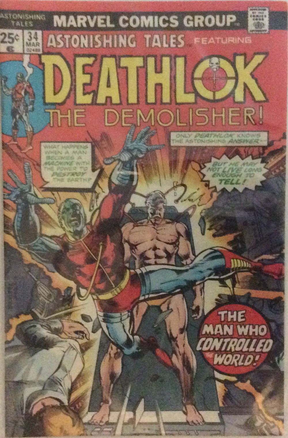 Astonishing Tales - Marvel (34 - Mar 1976) comic book collectible [Barcode 759606065530] - Main Image 3