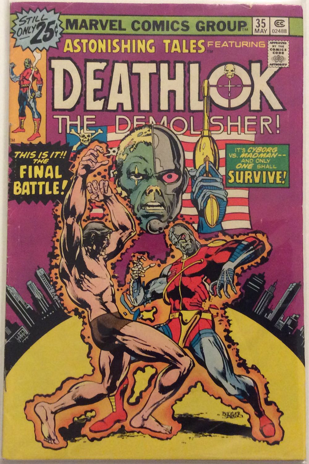 Astonishing Tales - Marvel Comcs (35 - May 1976) comic book collectible [Barcode 759606065530] - Main Image 2