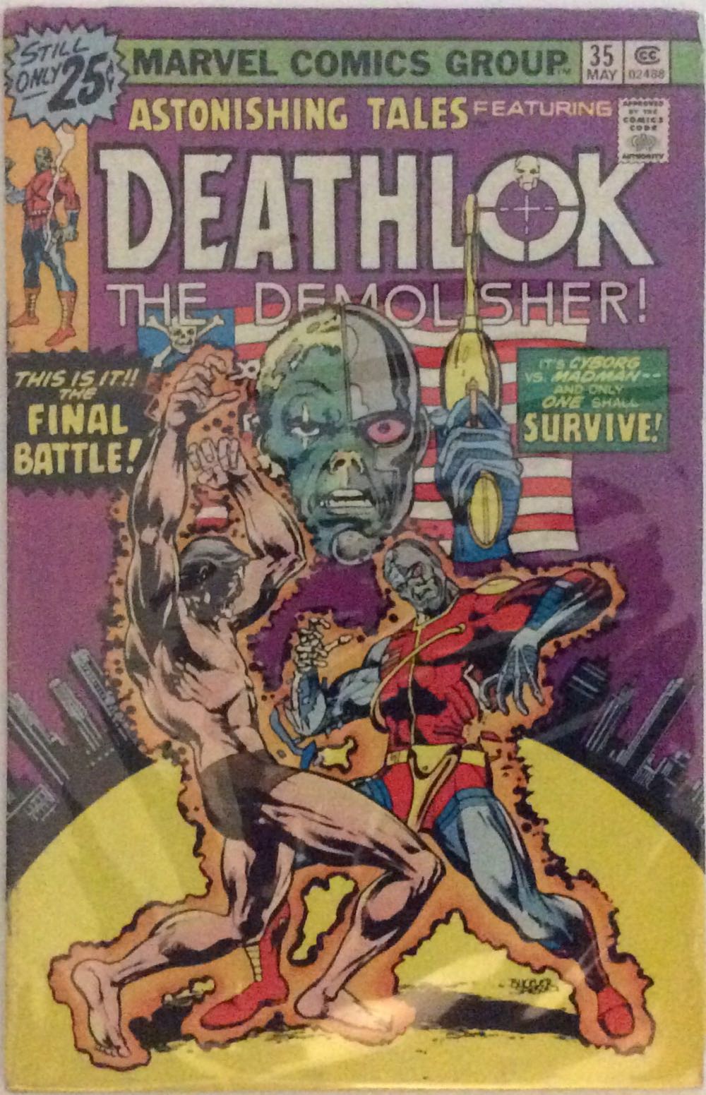 Astonishing Tales - Marvel Comcs (35 - May 1976) comic book collectible [Barcode 759606065530] - Main Image 3