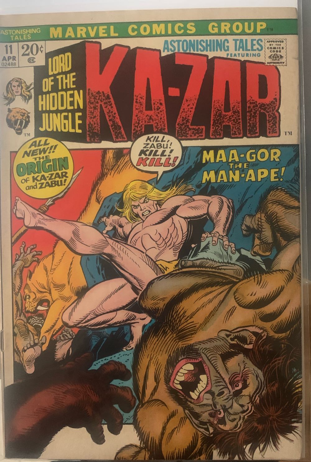 Astonishing Tales  (11) comic book collectible - Main Image 2