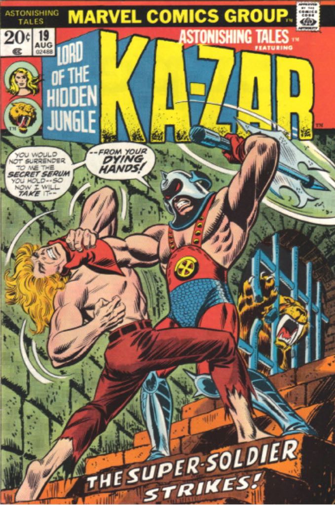 Astonishing Tales - Marvel Comics (19 - 08/1973) comic book collectible - Main Image 1