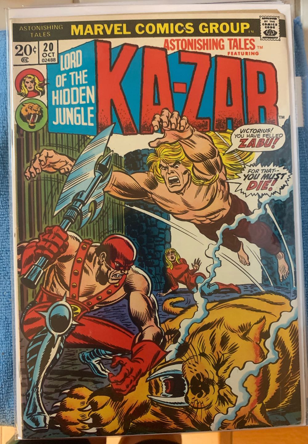 Astonishing Tales - Marvel Comics Group (20 - Oct 1973) comic book collectible - Main Image 3