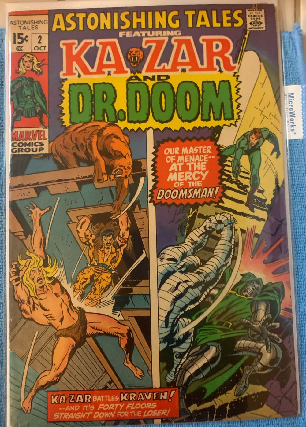 Astonishing Tales - Marvel (2 - Oct 1970) comic book collectible - Main Image 3