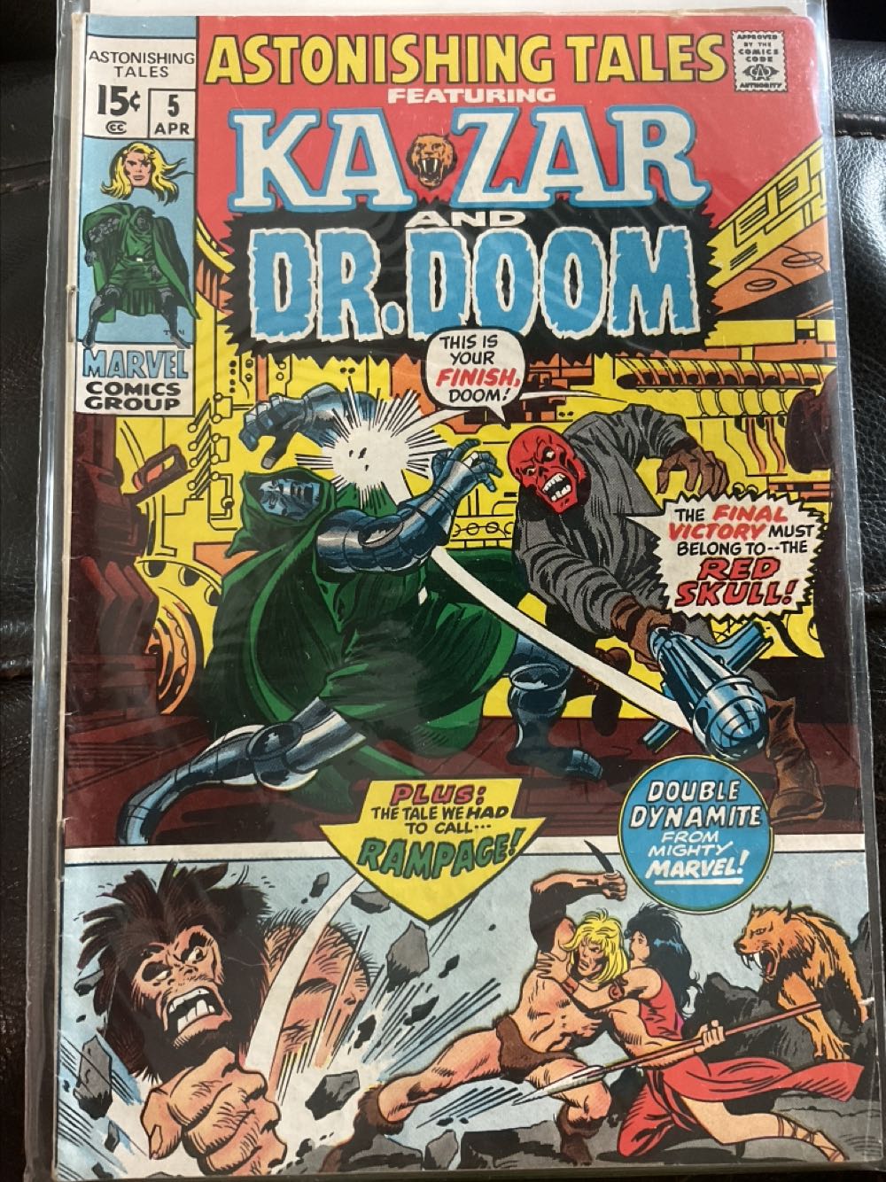 Astonishing Tales - Marvel (5 - Apr 1971) comic book collectible - Main Image 4