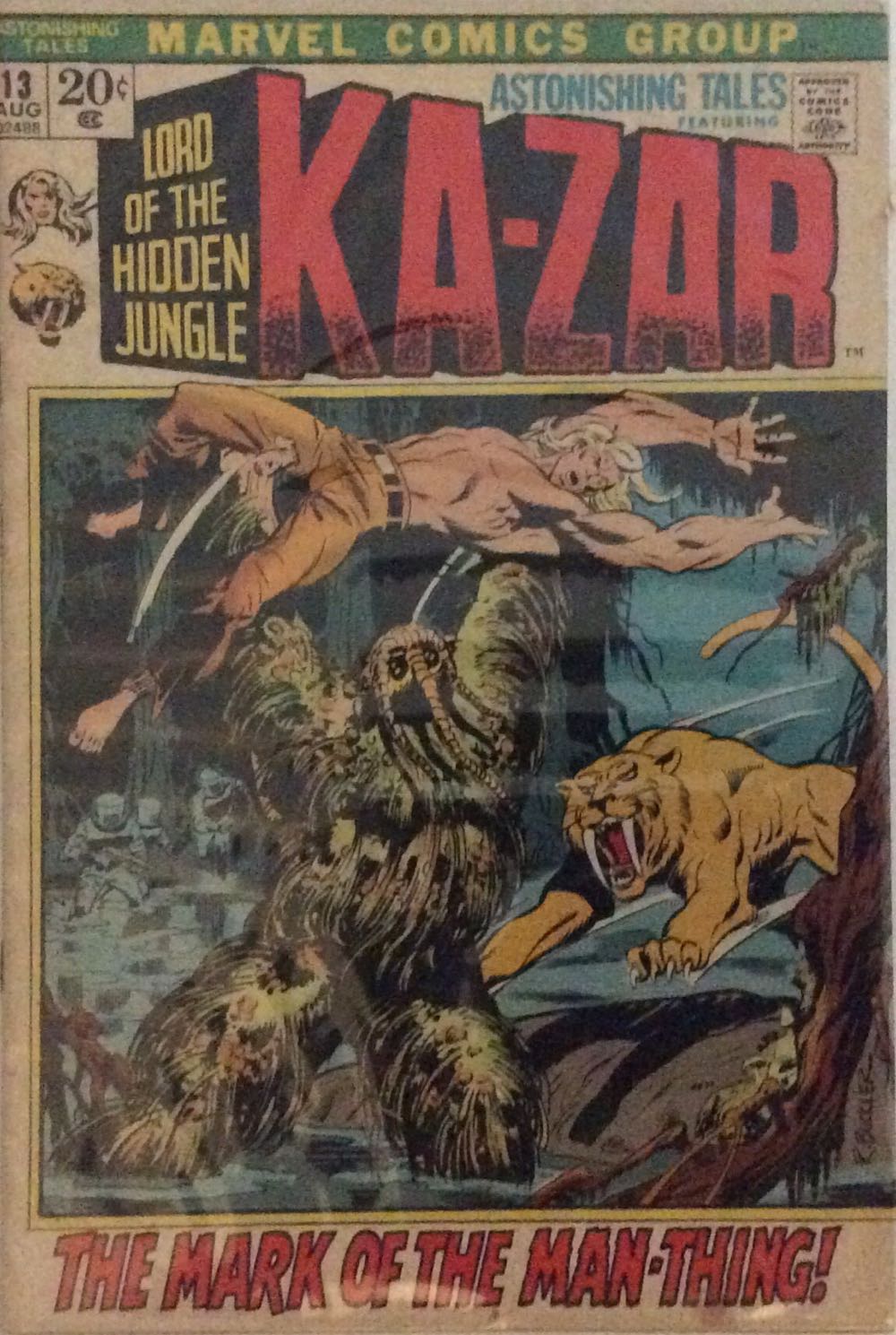 Astonishing Tales - Marvel Comics (13 - 08/1972) comic book collectible - Main Image 2