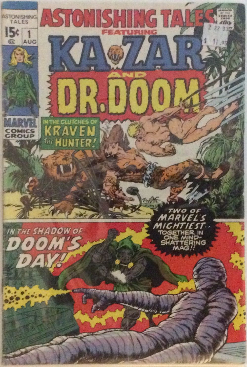 Astonishing Tales - Marvel Comics (1 - 08/1970) comic book collectible - Main Image 2