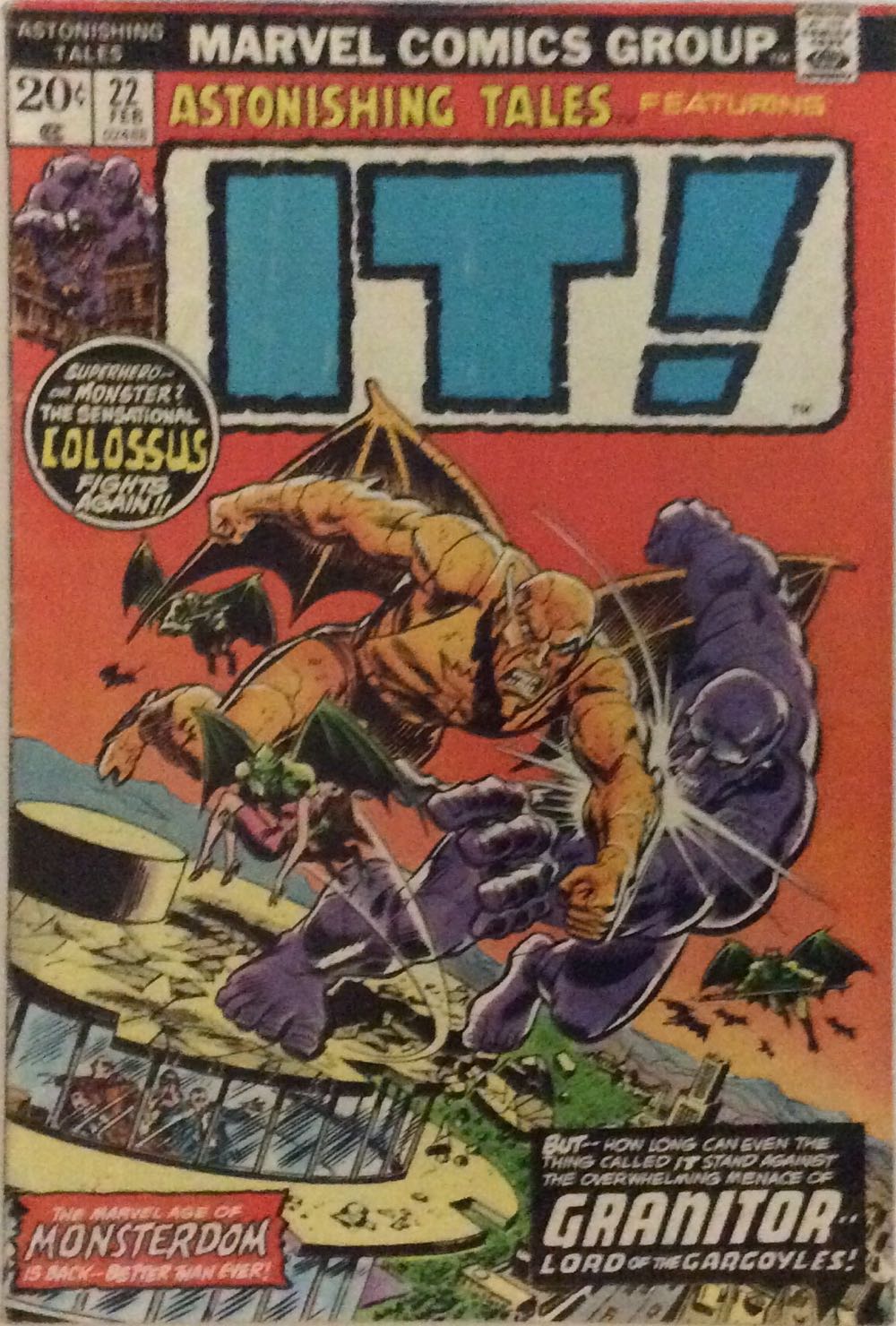 Astonishing Tales #22 - Marvel Comics (22 - Feb 1974) comic book collectible - Main Image 2