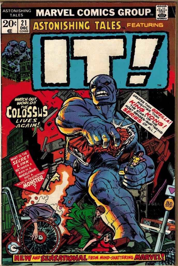 Astonishing Tales - Marvel Comics (21 - Dec 1973) comic book collectible - Main Image 2