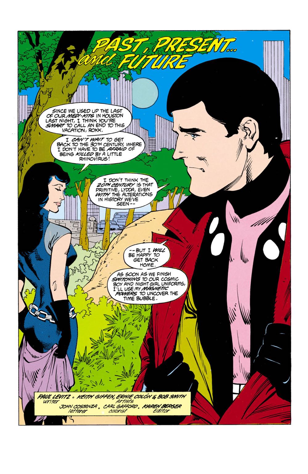 Cosmic Boy - DC Comics (1 - 12/1986) comic book collectible [Barcode 070989312005] - Main Image 4