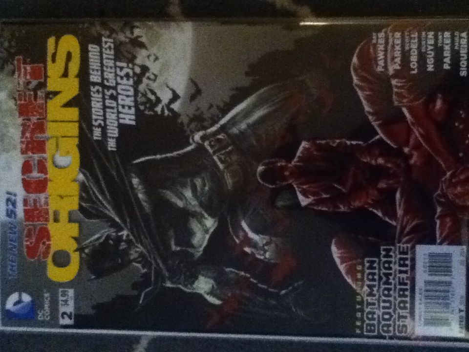 Secret Origins - DC Comics (2 - May 2014) comic book collectible [Barcode 070989317666] - Main Image 1