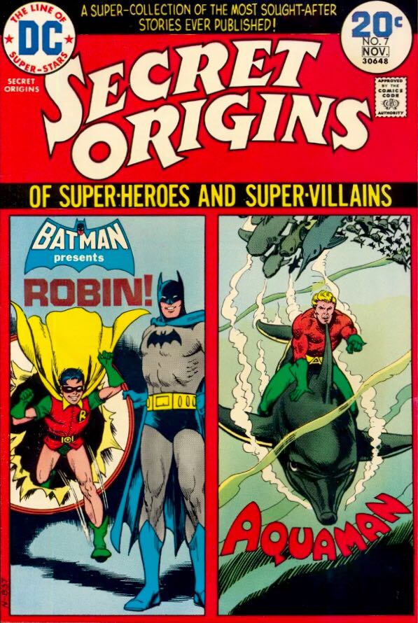 Secret Origins - National Periodical Publications, Inc. (7 - Nov 1974) comic book collectible - Main Image 1