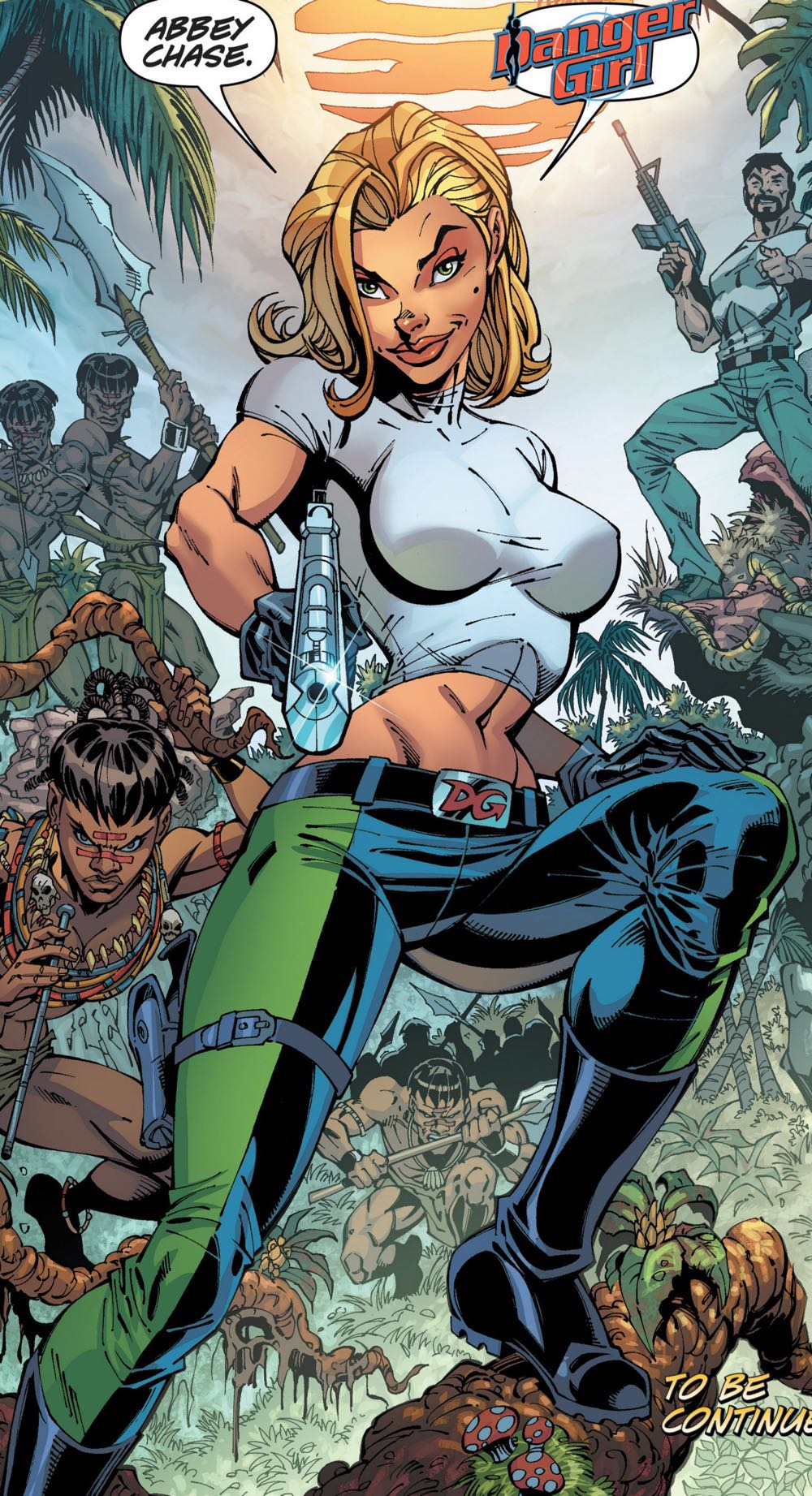 Danger Girl - Image Comics (3 - Aug 1998) comic book collectible [Barcode 709853044512] - Main Image 3