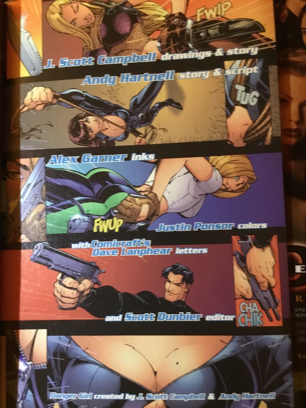 Danger Girl - Image Comics (4 - Dec 1998) comic book collectible [Barcode 709853044512] - Main Image 2