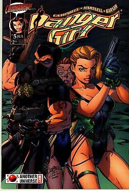 Danger Girl - Cliffhanger (5 - 07/1999) comic book collectible [Barcode 761941218557] - Main Image 3