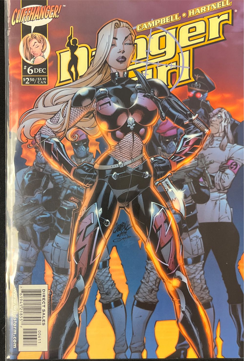 Danger Girl - Image Comics (6 - Dec 1999) comic book collectible [Barcode 76194121855700611] - Main Image 2