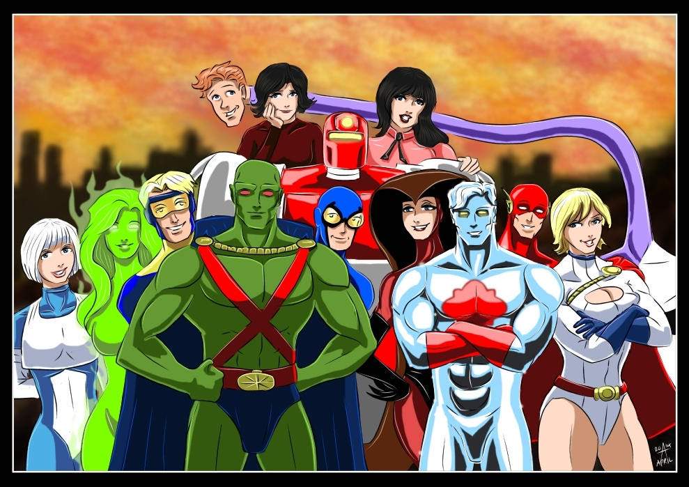 Justice League International (1987) - DC Comics (8 - Dec 1987) comic book collectible [Barcode 070989305557] - Main Image 2