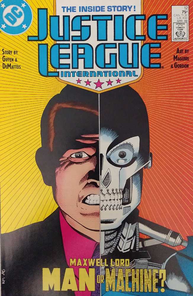 Justice League International (Vol. 1) - DC Comics (12 - 04/1988) comic book collectible [Barcode 070989305557] - Main Image 2