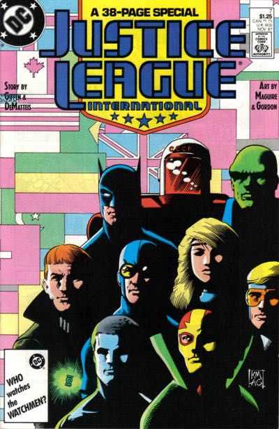 Justice League International - DC Comics (18 - 10/1988) comic book collectible [Barcode 070989305557] - Main Image 2