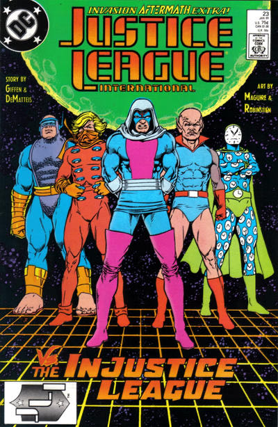 Justice League International - DC Comics (18 - 10/1988) comic book collectible [Barcode 070989305557] - Main Image 4