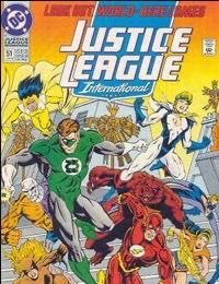 Justice League International (Dicks) - DC Comics (23 - Jan 1989) comic book collectible [Barcode 070989305557] - Main Image 4