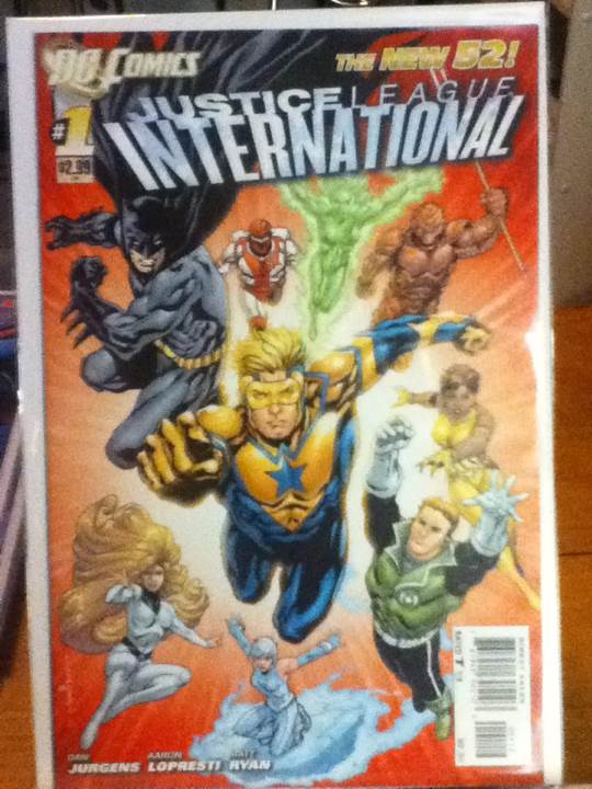 Justice League International  (1) comic book collectible [Barcode 070989305557] - Main Image 1