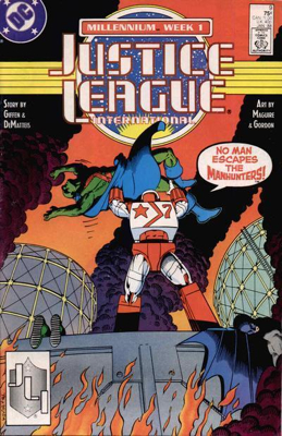 Justice League International - DC Comics (9 - 01/1988) comic book collectible [Barcode 070989305557] - Main Image 1