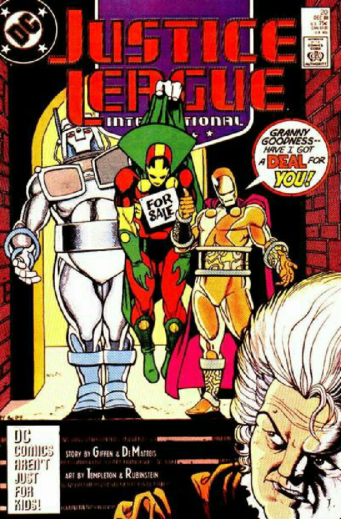 Justice League International  (20) comic book collectible [Barcode 070989305557] - Main Image 1