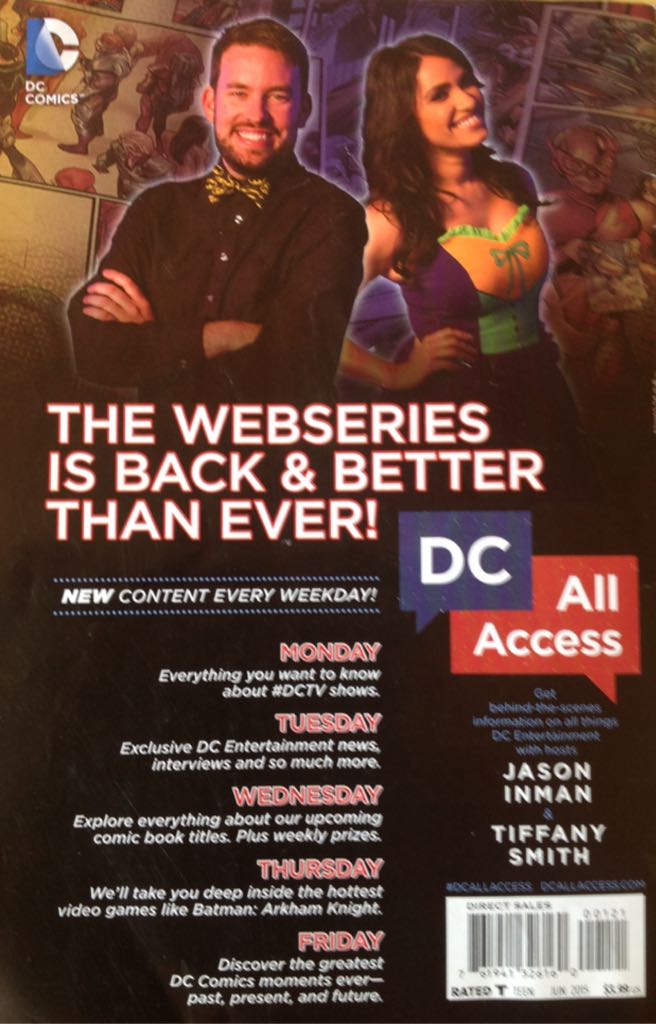 Convergence: Justice League International - DC Comics (1 - Jun 2015) comic book collectible [Barcode 76194132616000121] - Main Image 2