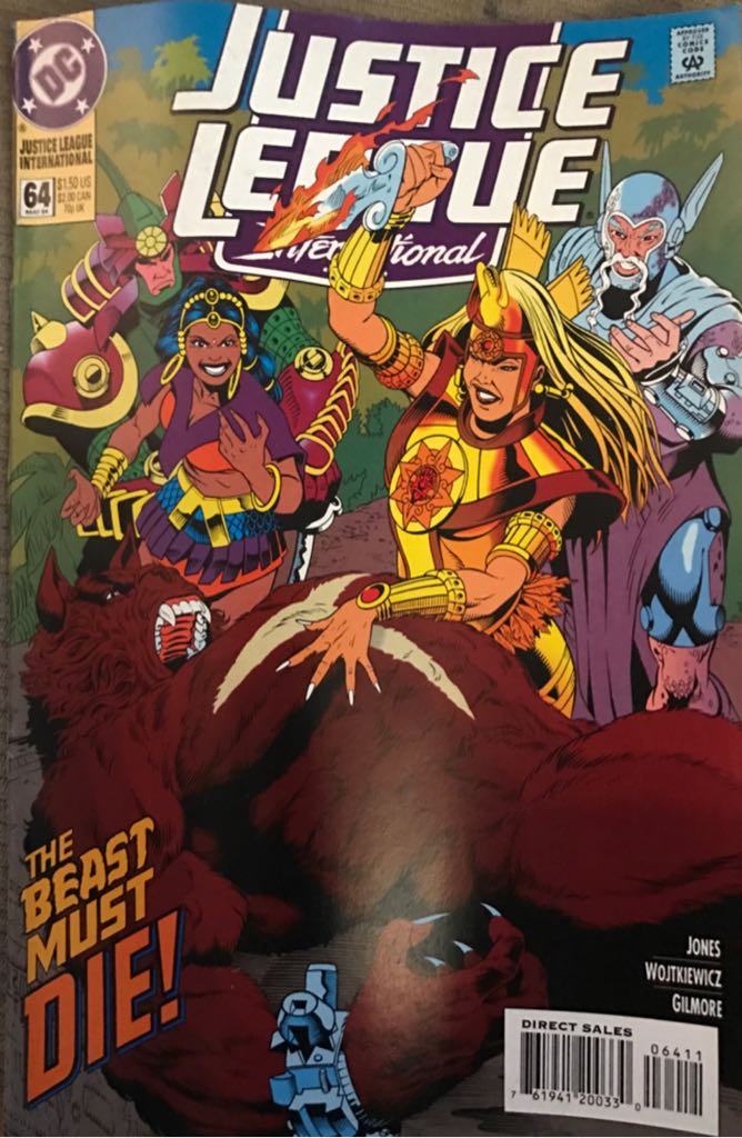 Justice league Europe - DC Comics (64 - May 1994) comic book collectible [Barcode 76194120033006411] - Main Image 1