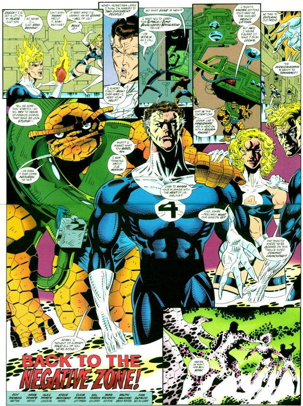 Fantastic Four Unlimited - Marvel (3 - Sep 1992) comic book collectible [Barcode 759606013166] - Main Image 3