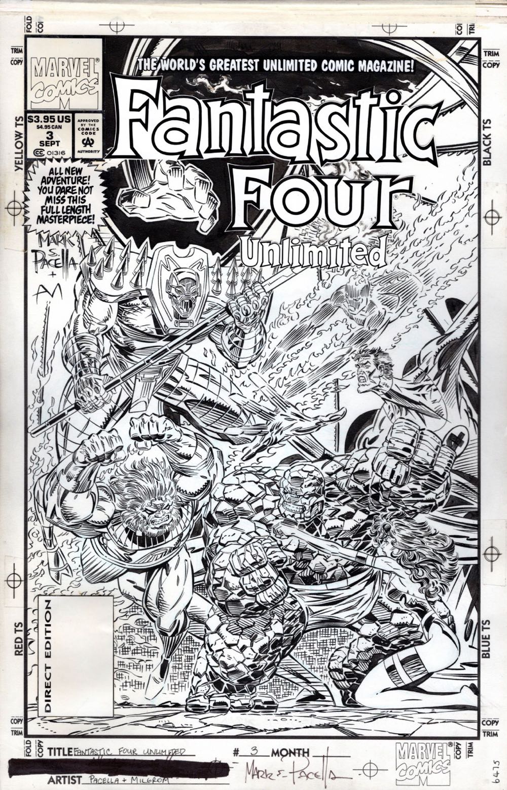 Fantastic Four Unlimited - Marvel (3 - Sep 1992) comic book collectible [Barcode 759606013166] - Main Image 4