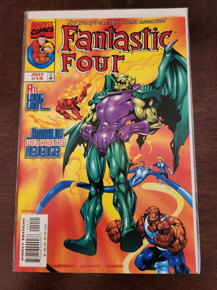 Fantastic Four Vol. 3 - Marvel Comics (19 - Jul 1999) comic book collectible [Barcode 759606044566] - Main Image 2
