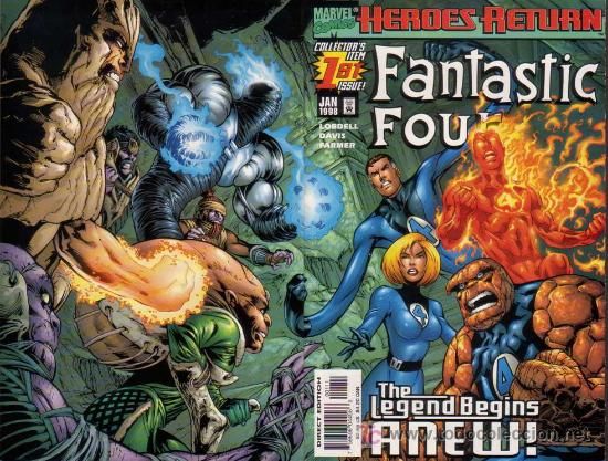 Fantastic Four Vol. 3 (1998) - Marvel Comics Group (1 - 01/1998) comic book collectible - Main Image 2