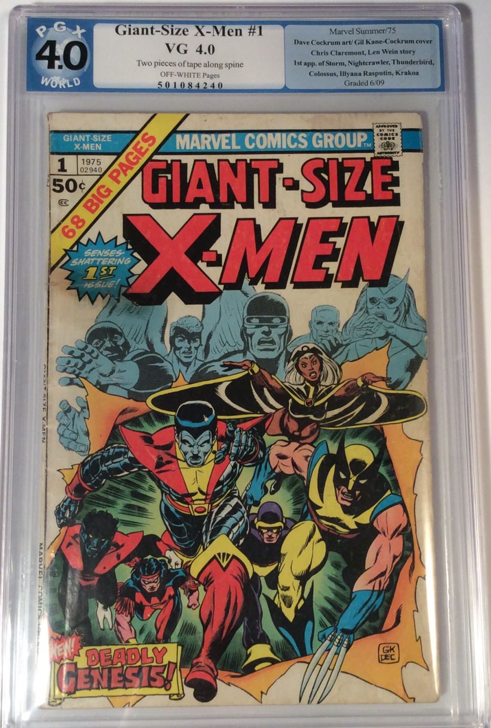 Giant-Size: X-Men - Marvel Comics (1 - Sep 1975) comic book collectible [Barcode 759606057320] - Main Image 2
