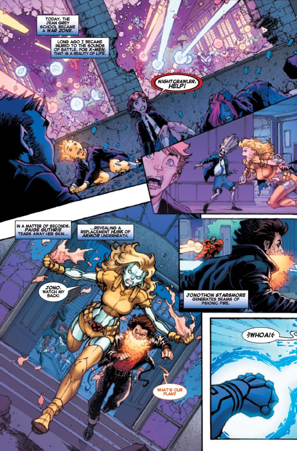 Nightcrawler - Marvel Comics (4 - Feb 1986) comic book collectible - Main Image 2