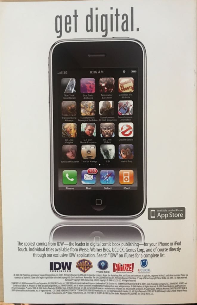 Star Trek: Nero - IDW (1 - Aug 2009) comic book collectible [Barcode 82771400095500111] - Main Image 2