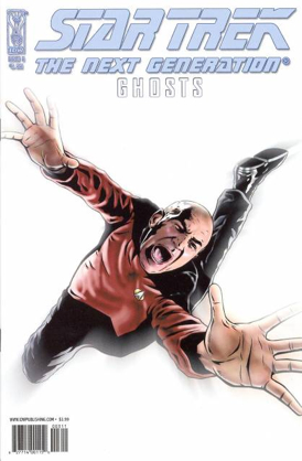 Star Trek The Next Generation Ghosts - IDW (3 - Jan 2010) comic book collectible [Barcode 827714001150] - Main Image 1