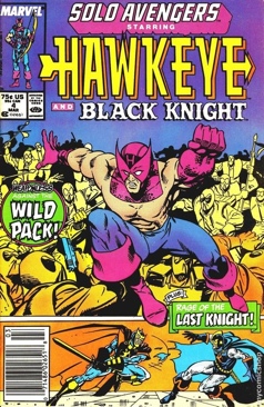 Avengers: Solo Avengers Starring Hawkeye - Marvel (4 - 03/1987) comic book collectible [Barcode 071486026518] - Main Image 1