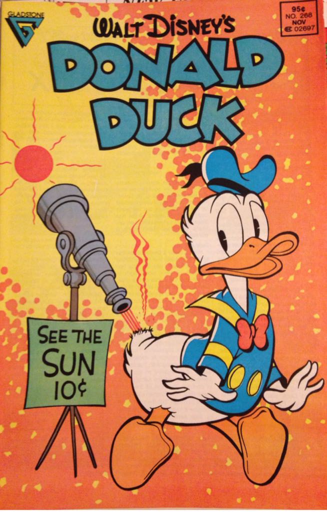 Donald Duck  (268 - Aug 1988) comic book collectible [Barcode 714899212030] - Main Image 1