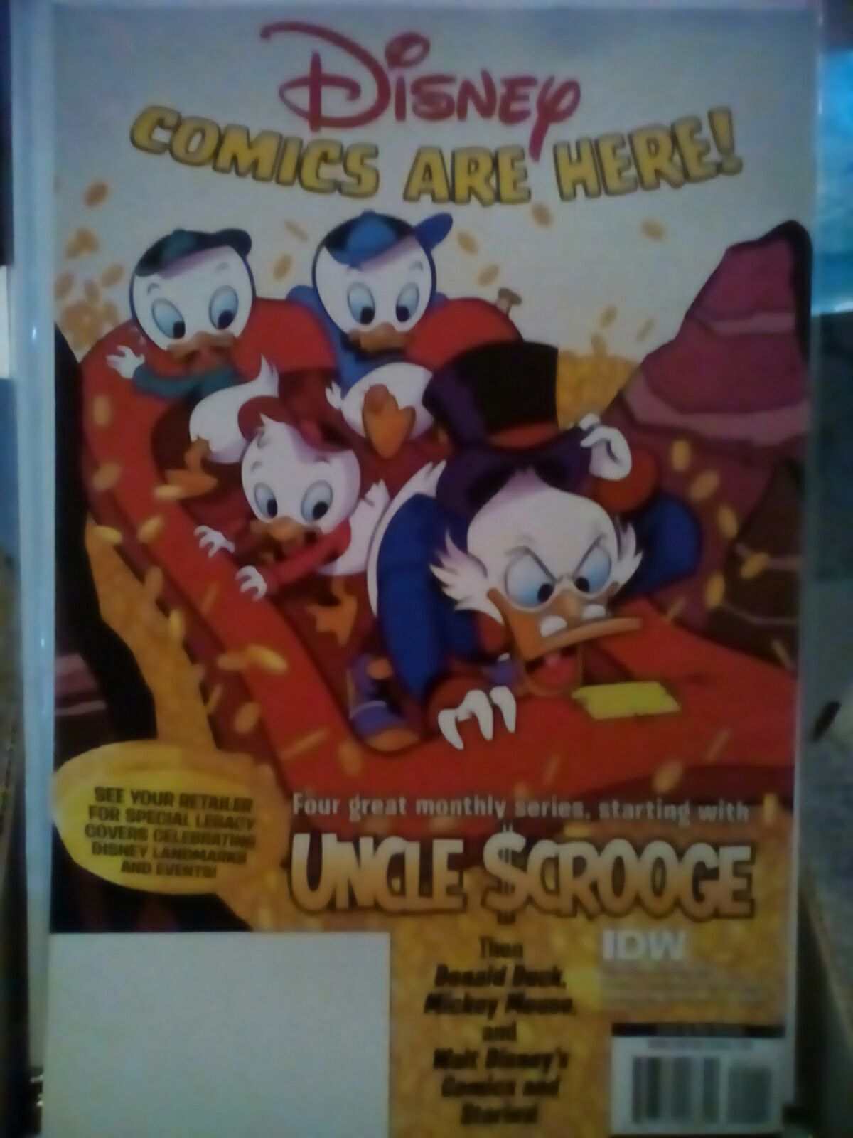 Donald Duck 001 - IDW Comics (1 - Oct 2015) comic book collectible - Main Image 2