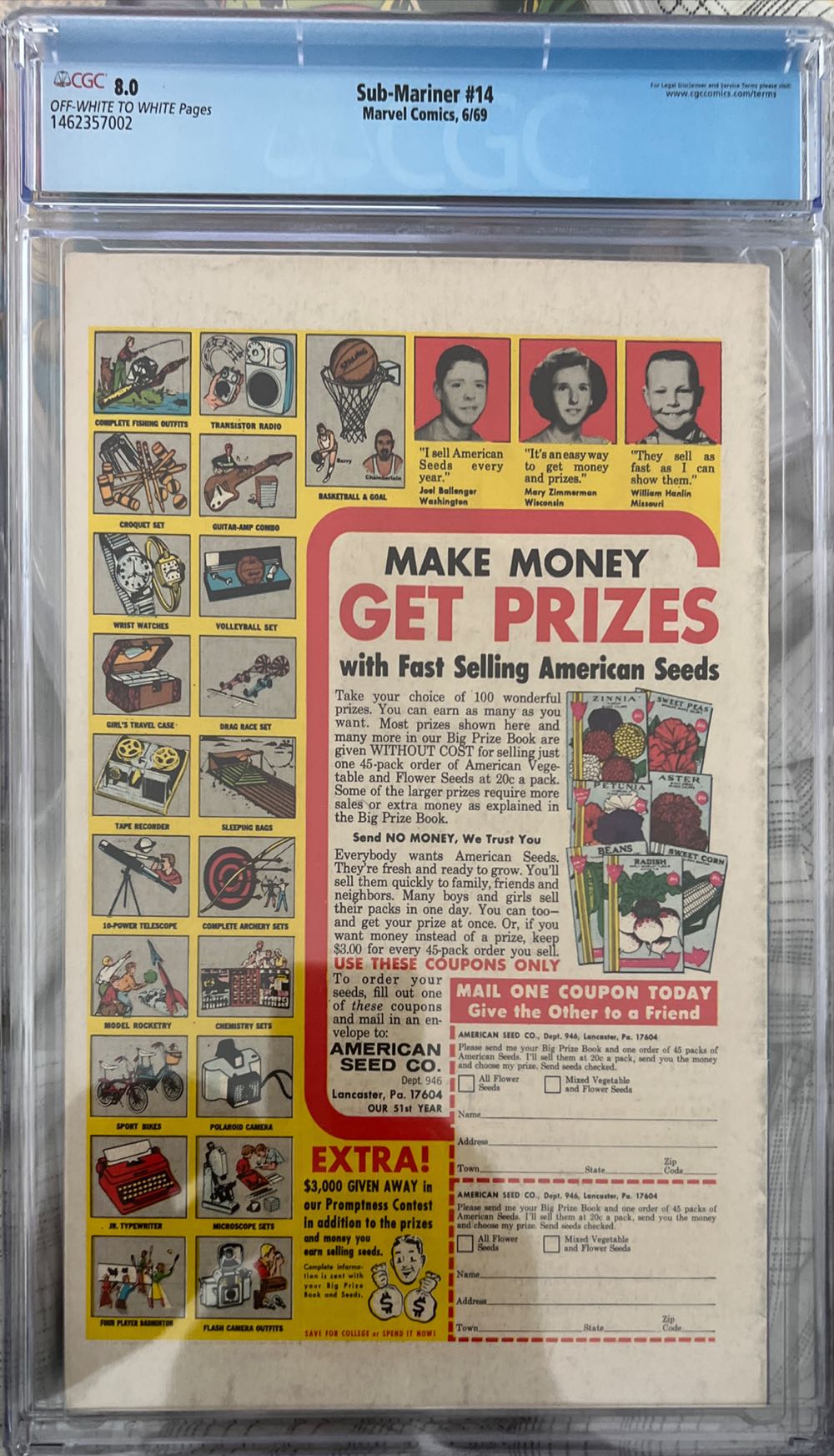 Prince Namor, The Sub-mariner - Marvel (14 - 06/1969) comic book collectible [Barcode 009281028093] - Main Image 2