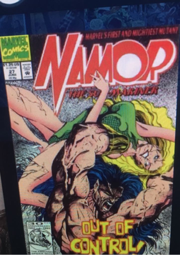 Namor The Sub-mariner - Marvel (27 - Jun 1992) comic book collectible [Barcode 009281028093] - Main Image 1