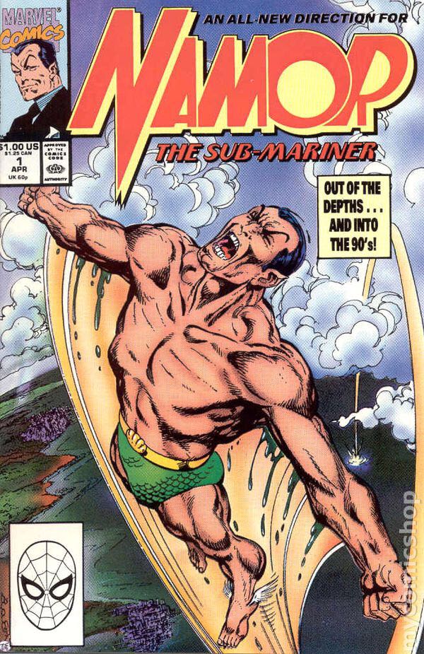 Namor The Sub-Mariner Vol. 1 - Marvel (1 - Apr 1990) comic book collectible - Main Image 1