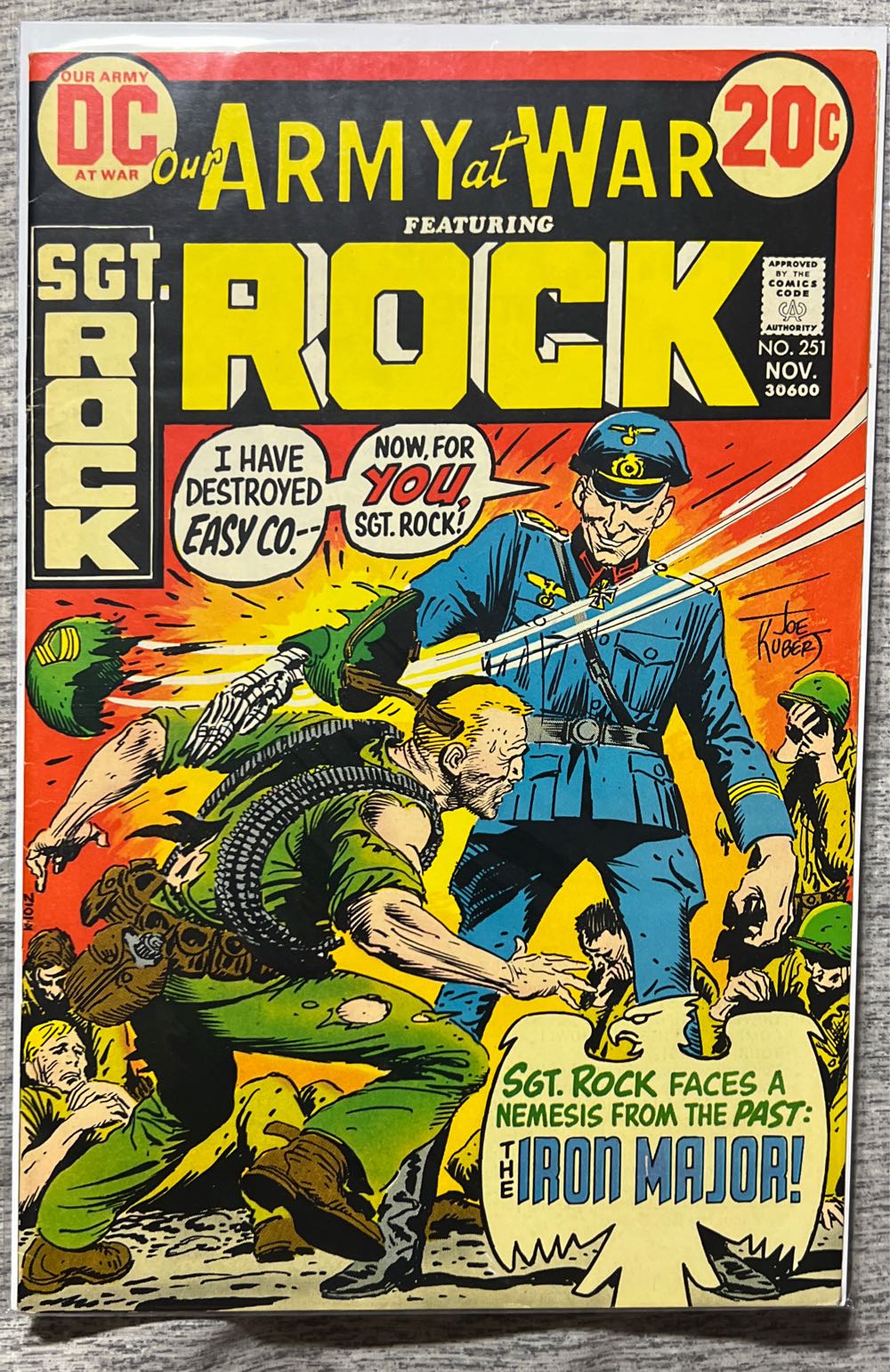 Our Army At War Featuring Sgt. Rock - National Periodical Publications Inc. (251 - 11/1972) comic book collectible - Main Image 3
