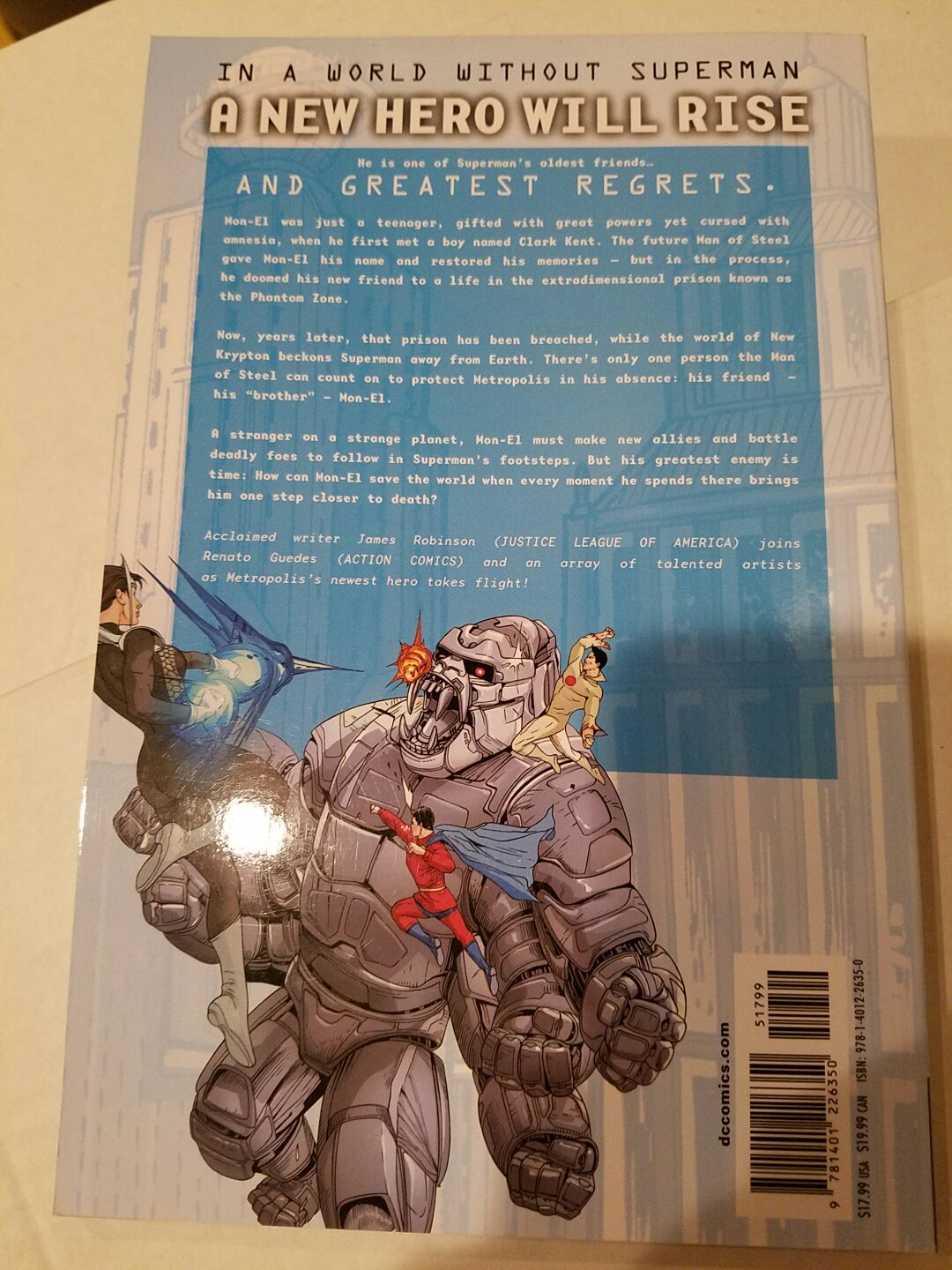 Superman: Mon-El  comic book collectible [Barcode 9781401226350] - Main Image 2