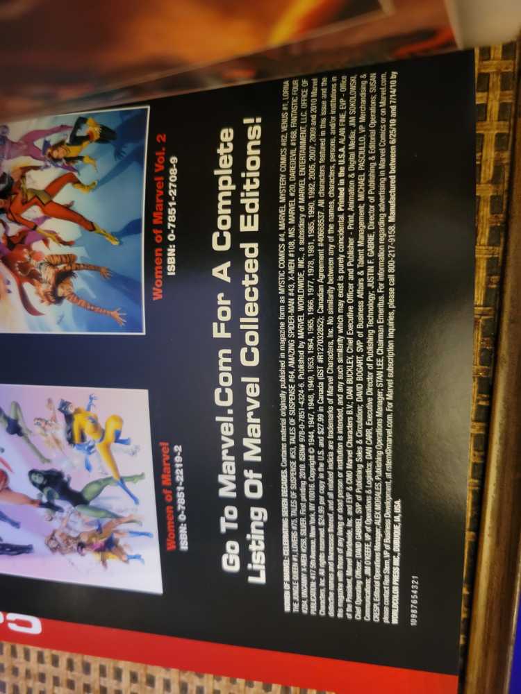 Women Of Marvel - Marvel (TPB) comic book collectible [Barcode 9780785143246] - Main Image 3