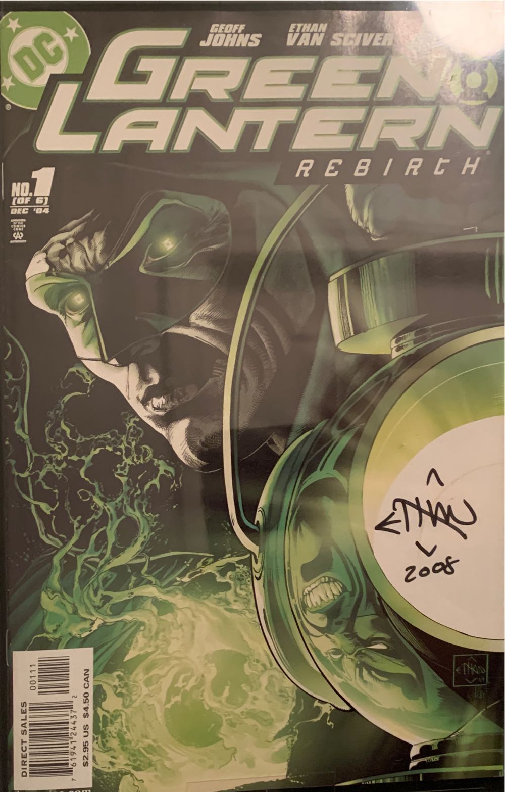 Green Lantern: Rebirth - DC Comics (1 - Dec 2004) comic book collectible [Barcode 76194124437200111] - Main Image 3
