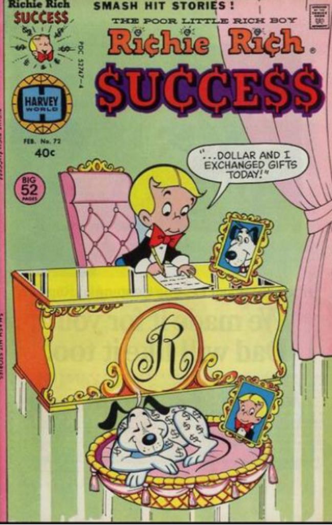Richie Rich Success - Harvey Publications, Inc. (72 - 02/1977) comic book collectible - Main Image 1