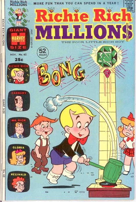 Richie Rich Millions  (62) comic book collectible - Main Image 1